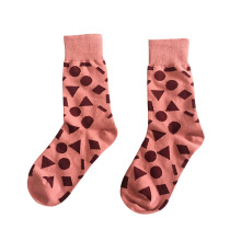 The cow happy socks custom pattern  women crew socks sushi teen tube socks wholesale manufacturer